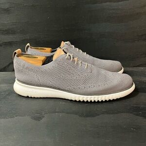 Cole Haans Stitchlite Oxford Shoes Mens Size 11 Ironstone Grey Lace Up C27947